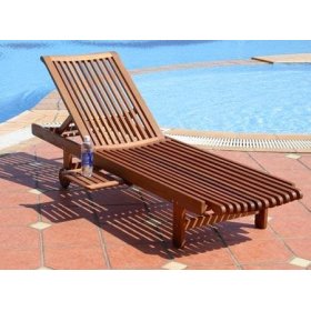 Outdoor Resort Patio Lounger