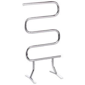 Warmrails Premier Freestanding Towel Warmer and Drying Rack, Chrome