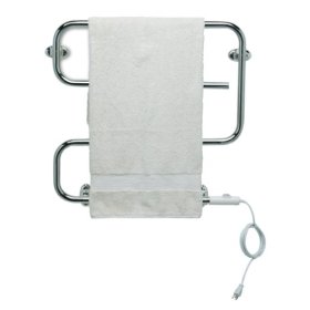 Warmrails SW480C Wall Mounted Towel Warmer and Drying Rack, Chrome