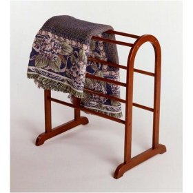 Winsome 94326 Walnut Beechwood QUILT RACK