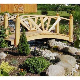 6 ft. Garden Bridge