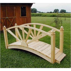 8 ft. Garden Bridge