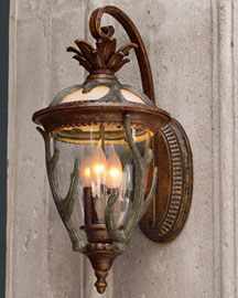 Antler Porch Light