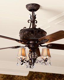 Antoinette Fan & Light Kit