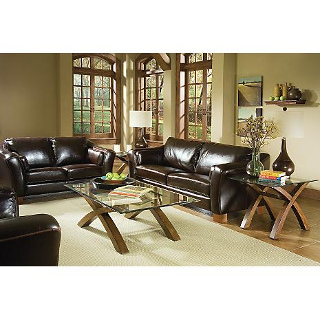 Caruso 2-PC Sofa & Loveseat Package
