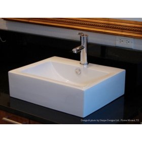Lavatory Ceramic Vessel Sink