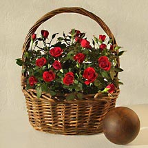 Country Rose Basket
