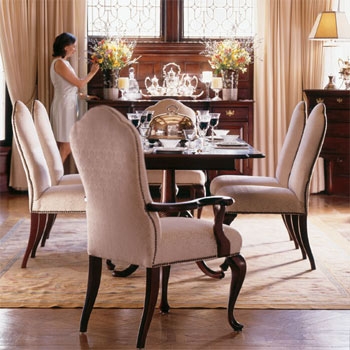 Double Pedestal Dining Table