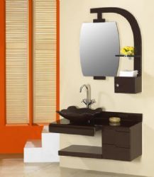 Dream Line Modern Bathroom Glass Vanity Set-39-3/8″ x 20-1/8″ x 15-3/8″ H-Wall Mount - DLVG-2112