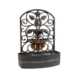 Envirascape Grecian Gardens Illuminated Relaxation Fountain