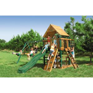 Gorilla Playsets Blue Ridge Chateau Swing Set