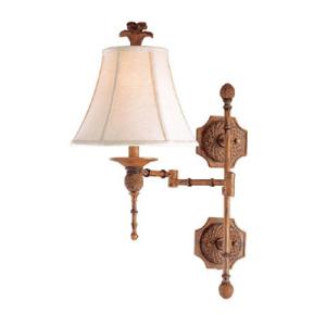 Hampton Bay 26.5 In. High 1 Light Swing Arm Tropics Sconce