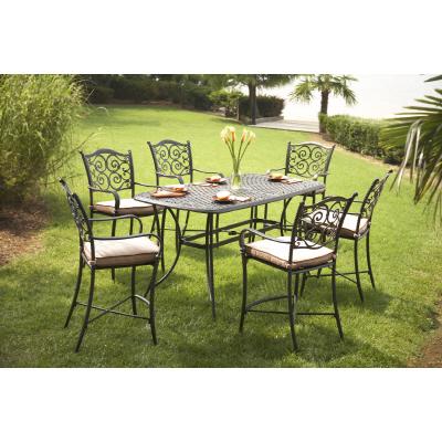 Hampton Bay Venice High Dining Set
