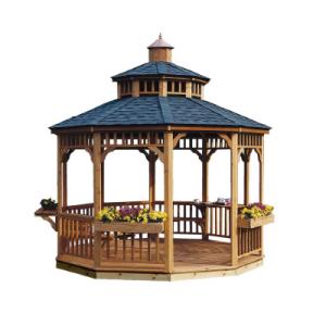 Handy Home Products San Marino 10 Ft Round Gazebo