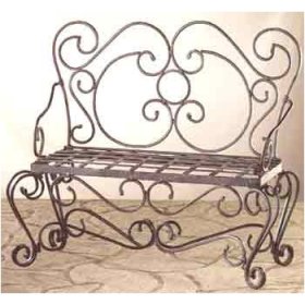 Iron Garden Bench
