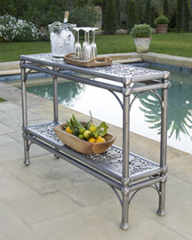 Ironwork Console Table
