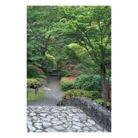 Japanese Garden Stone Bridge