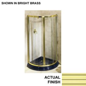 KOHLER Arica(R) Round Shower Enclosure, Bright Brass