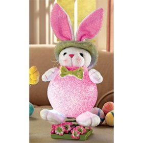 Lighted Springtime Easter Bunny