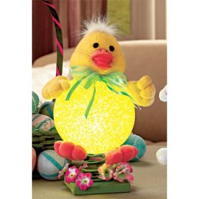 Lighted Springtime Easter Chick