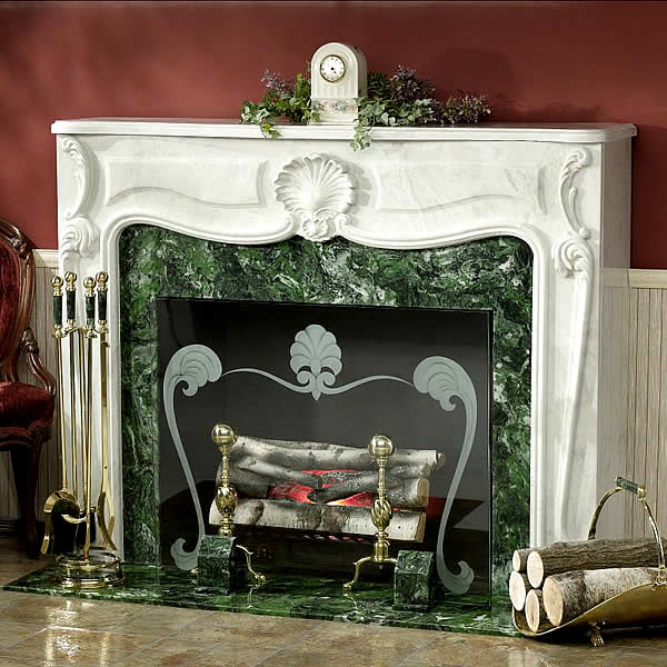 Louis XIV Style Freestanding Electric Fireplace