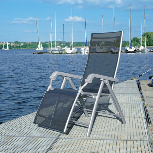 Lucca Aluminum Lounger