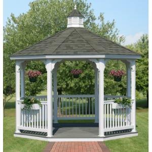 Vinyl Gazebo With Floor