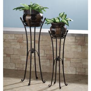 Malay Pedestal Planters Set