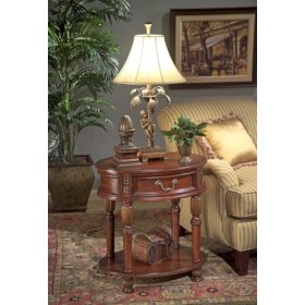 Masterpiece Collection Oval Accent Table