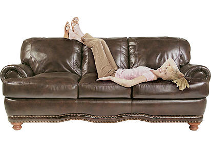 Patrizio Leather Sofa