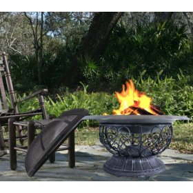 Pewter Urn Fire Pit