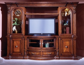 Rich European Cherry Media Entertainment Center