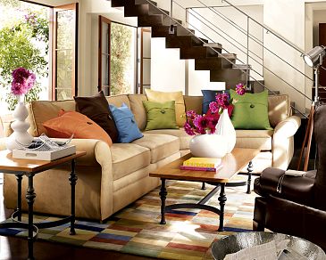 SECTIONAL WITH WEDGE