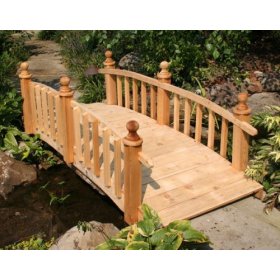 Single Rail Garden Bridge