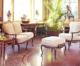 Villa Toscana Cast Aluminum Sofas & Chairs