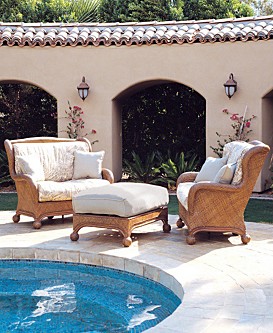 Villa Toscana Outdoor Micro-Cane All-Weather Wicker Sofas & Chairs
