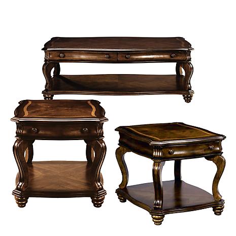 Vineyard Manor 3-PC Table Set