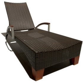 Weather Wicker Sun Lounge