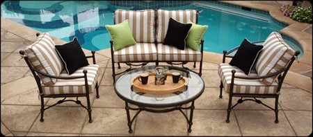 Aluminum Patio Furniture by Santorini Collection