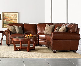 Austin Sectional Leather Living Room Furniture Collection