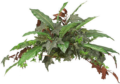 Birdnest Palm Silk Floral