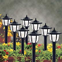 Brinkmann 8-Piece Endura Coach Solar Light