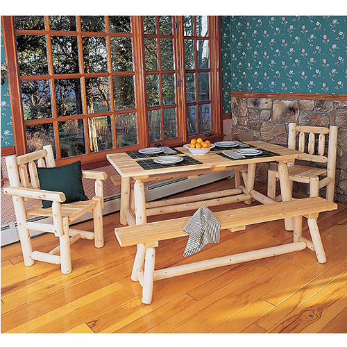 Classic Farmers Table w/Benches