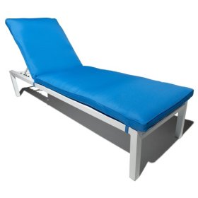 Croix Aluminum Chaise Lounge with Cushion