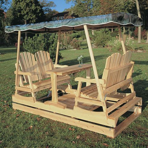 Deluxe Garden Glider