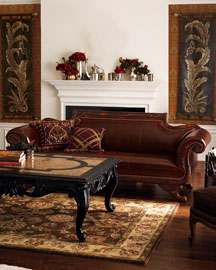 Duncan Leather Sofa