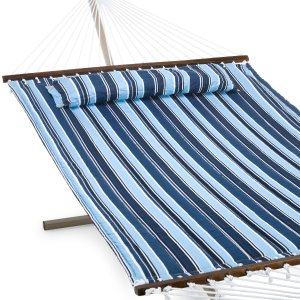 Island Bay Nautical Quilted Hammock