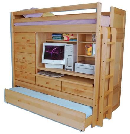 Jumping Jack Computer Loft Bed