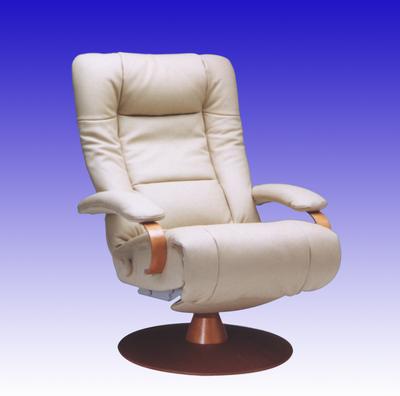 Leather recliner