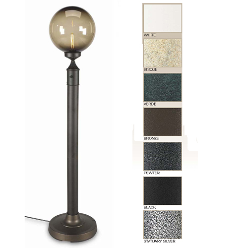 Moonlite Globe Floor Lamp 5ft 4in